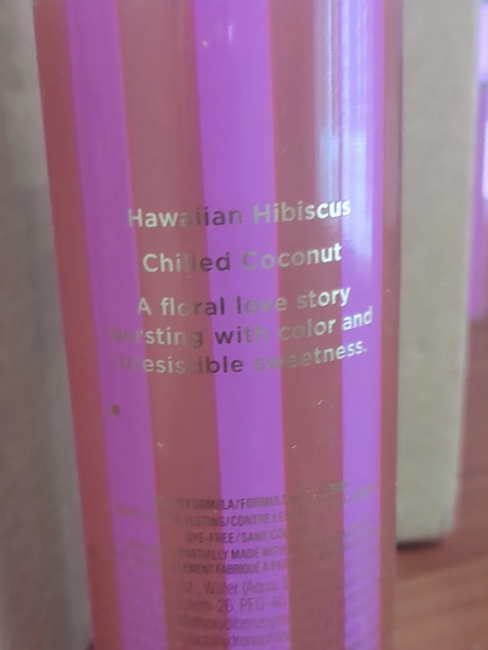 New Victoria's Secret PINK Isla Hibiscus fragrance mist  8.4 oz